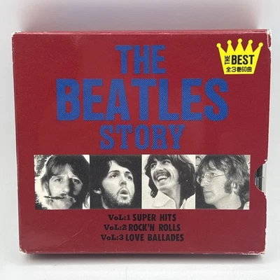 The Beatles Story 1962 - 67 3 x CD Compilation Import Japan CTA – WB-01 RARE HTF - Image 1 of 4