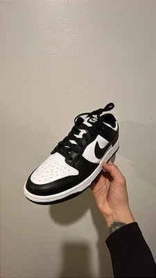 Talla 7 - Nike Dunk Low Negro Blanco W Foto 1 de 3