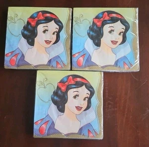 48 Disney Princess Classic Cartoon Birthday Party Luncheon Napkins SNOW WHITE - Picture 1 of 5