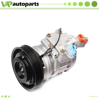 A/C AC Compressor & Clutch For 1998 1999 2000 2001 2002 Toyota Corolla 1.8L - Image 1 of 4
