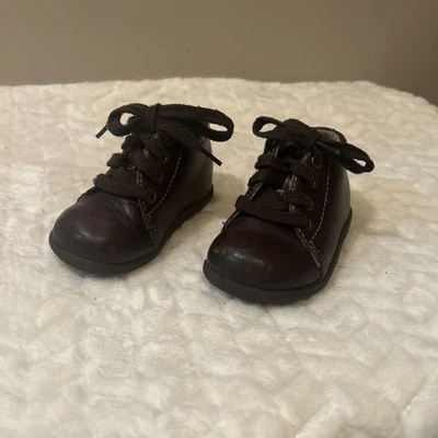Stride Rite Toddler Boys Elliott Brown Leather Shoes In Chocolate Size 4M - Image 1 of 4