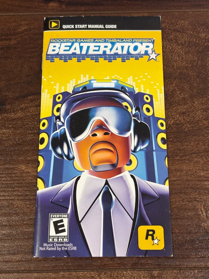 Beaterator Sony PSP Playstation Portable Manual Only - Image 1 of 1