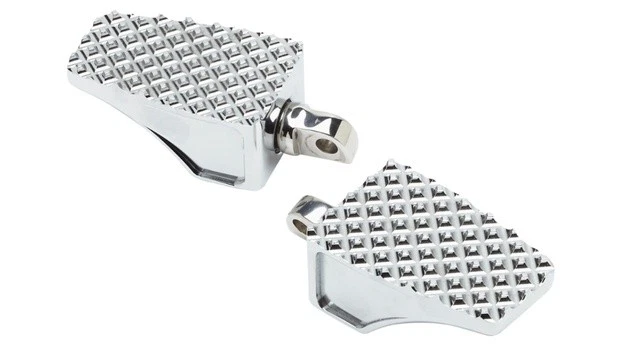 LA Choppers County Footpegs With Original Clevis 3.5"L x 2.25"W Chrome - Image 1 of 1