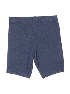 Carter's Girls Blue Athletic Shorts 7 - Picture 1 of 2