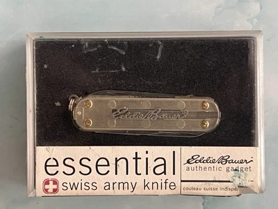 Antigo Wenger Eddie Bauer Essential Canivete Suíço Bolso Dobrável Multi-Ferramenta - Imagem 1 de 4