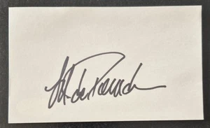 Jorge Posada Signed 3x5 Autograph Yankees Future Hall Of Fame JSA - Picture 1 of 2