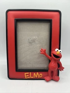 ELMO 3D Cornice Rossa Contorno Nero 4x6 Quadro RARO Sesame Officina Spedizione Veloce - Foto 1 di 6