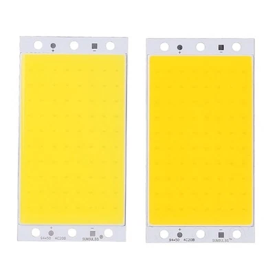 94x50mm Panel Light DC12-24V LED Strip Shape Lamp 15W High-brightness LED Li - Image 1 of 4