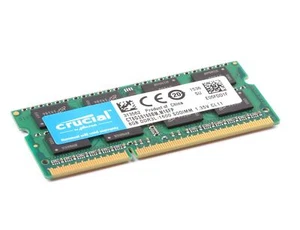Crucial 8GB DDR3L PC3L-1600 CT8G3S160BM SO-DIMM Laptop RAM Memory - Picture 1 of 2