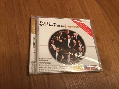 VARIOUS: Die Ganze Welt Der Klassik Highlights VG+/EX CD Caballe neu in Folie - Bild 1 von 2