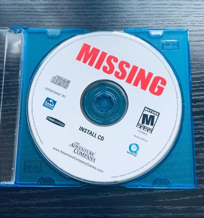 Missing: Since January PC Game Adventure Rare Windows GOTY CD-ROM 2 Disc - Image 1 of 1