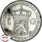 NIEDERLANDE KM 161.1  1 Gulden Wilhelmina von 1924 in VZ-STG  1086167