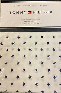 Tommy Hilfiger Easy Care Standard Pillowcases Stars Blue 2 Pk.