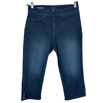 NYDJ Ariel Crop Jeans Women's 10 Lift Tuck Stretchy Work Office Capsule Minimal - Image 1 of 4