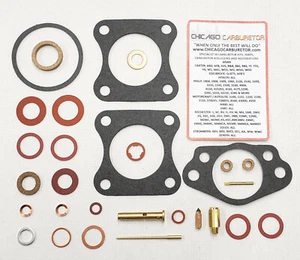1951-66 JAGUAR XK120 140 VII VIII 6 CYL SU H6 1 BARREL CARB REPAIR KIT - 2 RQD - Picture 1 of 1