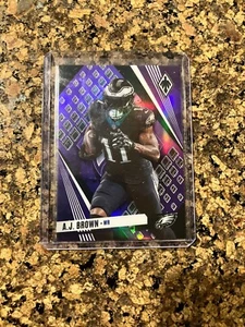 2023 Phoenix #61 AJ Brown SP Purple /99 Titans Eagles - Picture 1 of 2