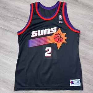 Autentica maglia Elliot Perry Phoenix Suns Champion 44 Large - Foto 1 di 7
