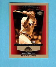 TED WILLIAMS 2003 UPPER DECK SWEET SPOT CLASSIC TEDDY BALLGAME #106  #d /1941