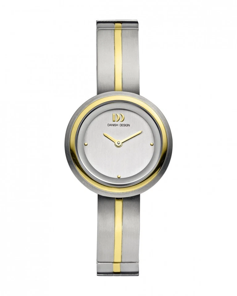 Danish Design IV65Q932 Silver Dial Two Tone Titanium Classic Quartz Womens Watch - Image 1 of 1