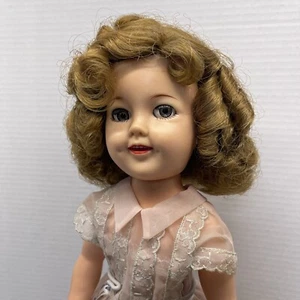 Vintage 1958-1963 SHIRLEY TEMPLE Doll Vinyl & Plastic 17” And 4 VHS Movies - Picture 1 of 12