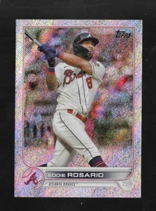 PAPEL DE ALUMINIO EDDIE ROSARIO 2022 TOPPS serie 1 #153 limitado a 875 - Imagen 1 de 2