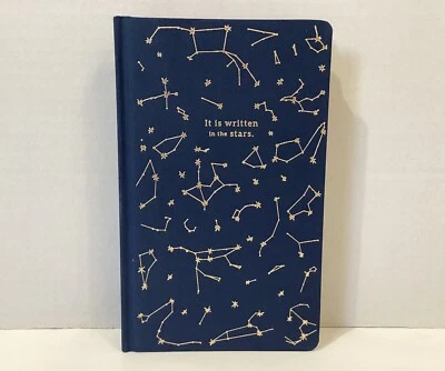 Designworks Ink "It Is Written in The Stars" Constellation Blue Cloth Journal - Image 1 of 4