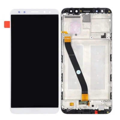 OEM 5.9”LCD Display+Touch Screen Digitizer W/Frame For Huawei Mate 10 Lite White - Image 1 of 3