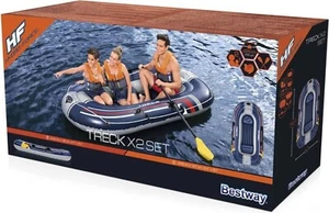 BestWay Hydro-Force™ Treck X2 Boat Set - 255 x 127 x 36 cm - Foto 1 di 3