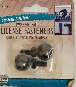 Accesorios personalizados - Sujetadores negros de 8 bolas, NUEVOS - Imagen 1 de 2