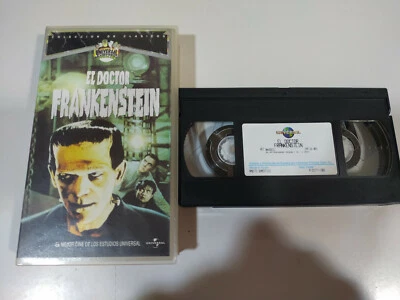 The Doctor Frankenstein James Whale Boris Karloff - VHS Tape Spanish - Image 1 of 3