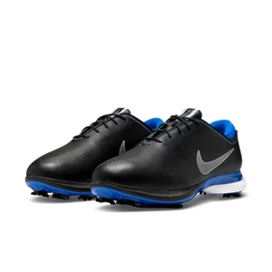 NIKE AIR ZOOM VICTORY TOUR 2 GOLF SHOES CW8189-008 BLACK RACER BLUE SZ 8.5 WIDE - Picture 1 of 8