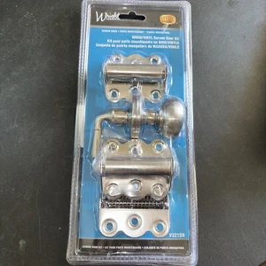 Wright Products V321SN Wood/Vinyl Screen Door Kit, Satin Nickel - Picture 1 of 1