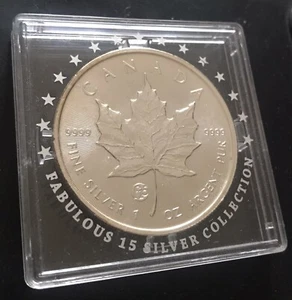 CANADA 2020 MAPLE LEAF Fabulous Collection F15 Privy Mark 1 oz. 999 silver coin - Picture 1 of 4