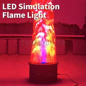 36 LED Flame Light Fake Fire Effect Machine Bar Stage Atmosphere Lamp 1.5M/4.9FT - Picture 1 of 9