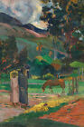 Paul Gauguin   Tahitian Landscape 1892   Painting Poster Print Art Gift
