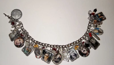 Pulsera clásica Dark Shadows Barnabas Collins años 60 retro con dije hecha a mano Foto 1 de 4