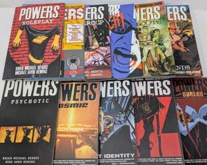 Powers 11 TPB Lot Vol 2 3 4 5 6 8 9 10 11 13 + Bureau 2 Icon/Image Bendis Oeming - Picture 1 of 3