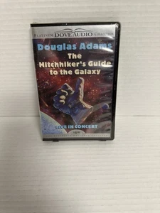 Brand New Sealed Douglas Adams The Hitchhikers Guide To The Galaxy Live Concert - Picture 1 of 3