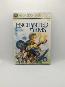 Xbox 360 Enchanted Arms (Ubisoft, 2006) *Graphic Novel, Slip Cover CIB* - Picture 1 of 4