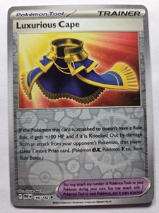 Luxurious Cape 166/182 PAR SV04: Paradox Rift Uncommon Reverse Holo NM Pokemon T - Picture 1 of 2