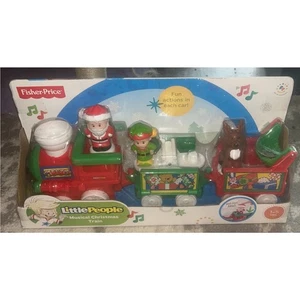 Fisher-Price Little People Musical Christmas Train (NEW) #1 - Picture 1 of 2