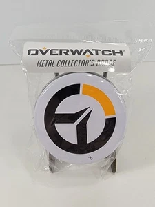 Overwatch Metal Collectors Badge Pin (2015) Pre-Order Promo - New W/ Tin Case - Picture 1 of 2