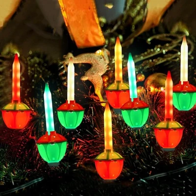 Christmas Bubble Lights Colorful LED 8.5 Ft Tree Lights Multicolor - Image 1 of 4