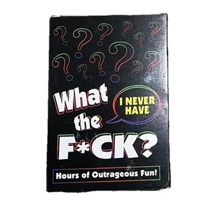 WHAT THE F*CK? I Never Have Partyspiel für Erwachsene 3+ Spieler_B3 - Bild 1 von 4