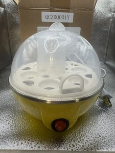 Caldera de huevos eléctrica multifuncional mini cocina de huevos vapor cazador furtivo amarillo NUEVO - Imagen 1 de 4