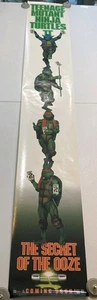 PÓSTER DE PELÍCULA VINTAGE 1991 RARO TMNT 2 EL SECRETO DEL LODO Excelente Estado - Imagen 1 de 13