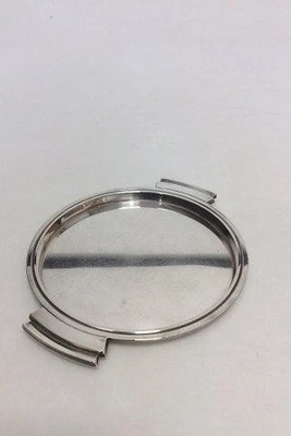 Bandeja pequeña pirámide de plata esterlina Georg Jensen n.º 632A Harald Nielsen Foto 1 de 4