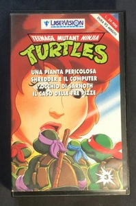 Vhs TURTLES Teenage Mutant Ninjia n.3 Laservision 1991 - Picture 1 of 3