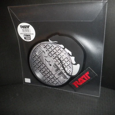 RATT vinyl LP RSD 2025 BLACK FRIDAY 40TH ANNIVERSARY INVASION Pic disc + PATCH! - Image 1 of 2
