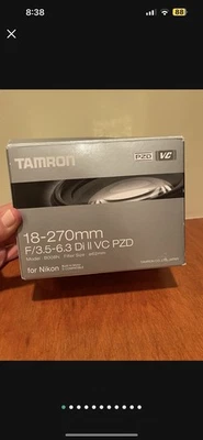 Tamron Lens 18-270mm f3.5-6.3 for Nikon - Image 1 of 4